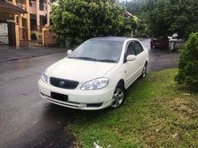 2002 Toyota Corolla Altis 1.6 E Sedan