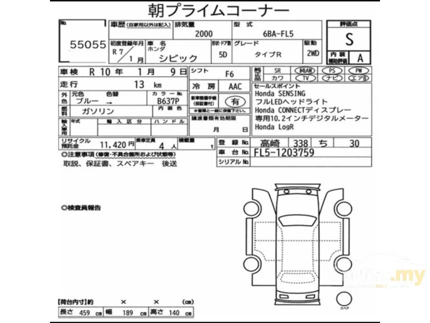 2025 Honda Civic Type R Hatchback