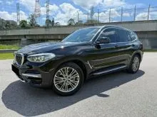 2018 BMW X3 2.0 xDrive30i Luxury Full Service Record 40K Mileage With BMW Power Boot Ambient Light G01