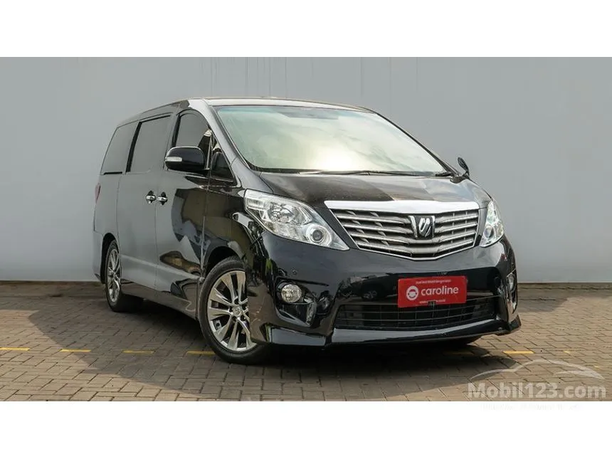 Jual Mobil Toyota Alphard 2014 S 2.4 di Banten Automatic MPV Hitam Rp 206.000.000