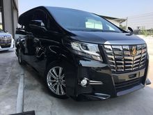 TOYOTA ALPHARD TYPE BLACK 2.5L UNREGISTER 2017 JAPAN SPEC