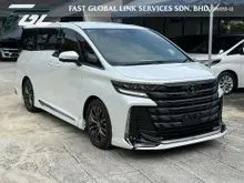 Black Leather Toyota Vellfire 2.4 Z Premier MPV Ready Stock Deliver Immediate
