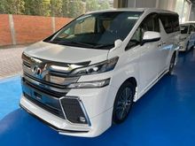 2016 Toyota Vellfire 2.5 ZG FREE 5 YEAR WARRANTYS