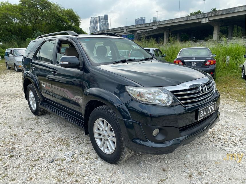 2012 toyota fortuner g trd sportivo suv