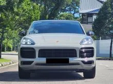 2021 Registered in 2022  Porsche Cayenne Coupe 3.0 Turbo (A) 9Y3 Sport Active Coupe SAV Panoramic Roof High Spec Crayon / Chalk Colour