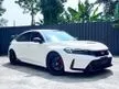 Recon 2023 Honda Civic 2.0 Type R Hatchback Championship White Grade 5/A Low Mileage 360 km Logged New Car Condition Auction Report Provided