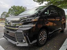 * SPECIAL YEAR END PROMOTION * LAST CALL FOR SST WAIVER * 2017 Toyota Vellfire 2.5 Z G Edition MPV