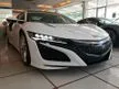 Recon 2017 Honda NSX 3.5 Coupe UNREGISTERED AND ACTUAL UNIT ORIGINAL 7,000KM MILEAGE RARE & HERITAGE OF HONDA BRAND SELLING PRICE IS ON NEAREST OFFER
