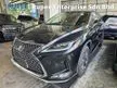 Recon 2020 Lexus RX300 2.0 Luxury Sunroof High Specs 3 LED HEAD UP Display Surround Camera Blind Spot Monitor Power Boot Aircond Seats Unregistered
