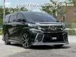 Used MODELLISTA BODYKITS AND RIMS, NICE NUMBER VELLFIRE 7 SEATER, 2015 Toyota Vellfire 2.5 Z A Edition MPV REGISTER 2016 CAR KING CONDITION