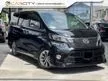 Used 2012 Toyota Vellfire 2.4 Z G Edition MPV (A) 3 YEARS WARRANTY SUNROOF AND MOONROOF SUNROOF 7 SEATER REAR DVD PLAYER - Cars for sale