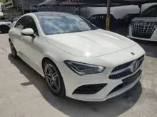 2019 Mercedes-Benz CLA220 2.0 AMG PREMIUM PLUS PANAROMIC ROOF AMBIENT LIGHTNING PREMIUM SOUND SYSTEM UNREG19