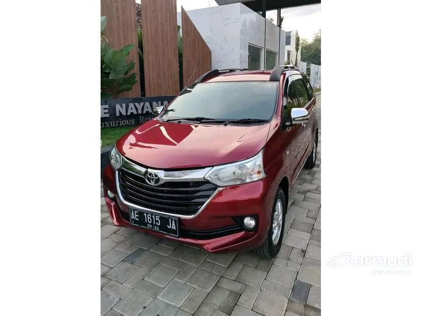 Jual Mobil Toyota Avanza 2016 G 1.3 di Jawa Timur Manual MPV Merah Rp 153.000.000