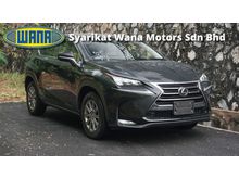 2016 Lexus NX200t 2.0 (2 Camera/ 2 Tone Interior/ Pre Crash) Unreg
