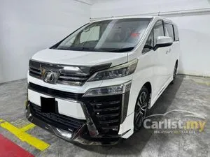 2018 Toyota Vellfire 2.5 ZG MPV