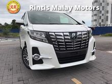 2016 Toyota Alphard 2.5 G S C Package MPV (A) UNREG