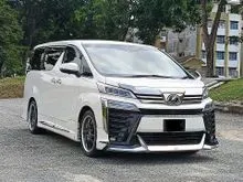 2018 Toyota Vellfire 2.5 ZG MPV