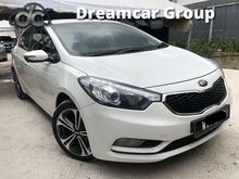 2014 Kia Cerato 1.6 Sedan, K3, Full Spec, Reverse Camera, Push Start, Electric Seat, Original White, Not Company Car, Call Now