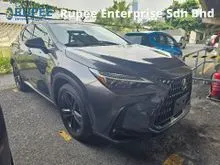 2023 Lexus NX 250 2.5 Luxury MOONROOF JAPAN HIGH GRADE 5A LOW MILRAGE 12K KM ONLY PRICE INCLUDED TAX HEAD UP DISPLAY BLIND SPOT MONITOR UNREGISTERED
