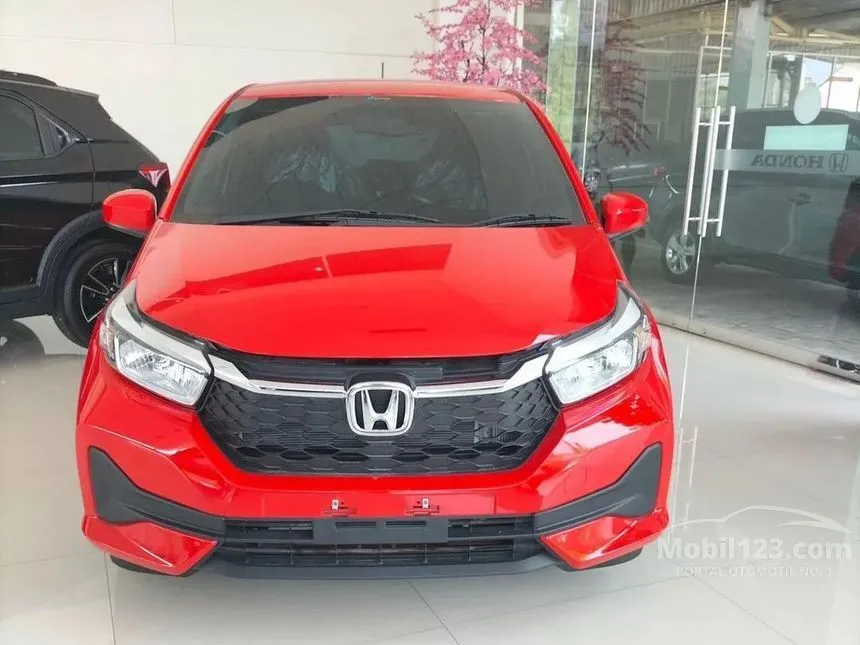 Jual Mobil Honda Brio 2024 E Satya 1.2 di Jawa Barat Automatic Hatchback Merah Rp 199.500.000