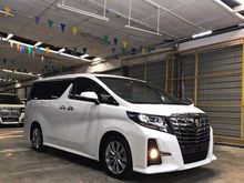 2017 Toyota Alphard 2.5 G SA MPV