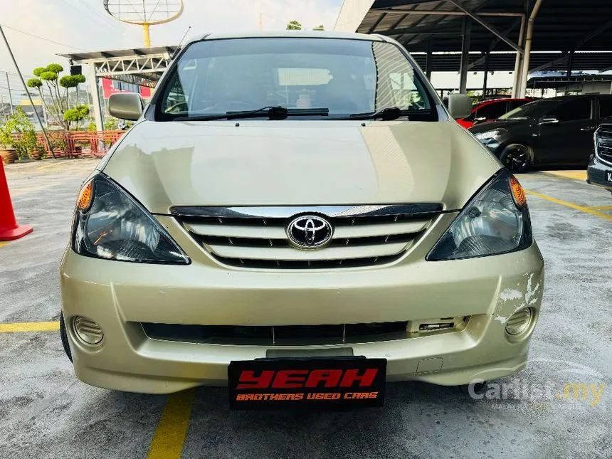 2005 Toyota Avanza MPV