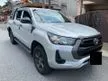Used 2022 Toyota Hilux 2.4 E Full Services Record/TOYOTA Warranty + FREE extra 1 yr Warranty & Services/NO Major Accident & NO Flooded