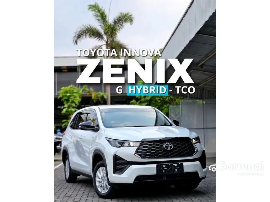 Jual Mobil Toyota Kijang Innova Zenix 2024 G HV 2.0 di Banten Automatic Wagon Putih Rp 451.600.000