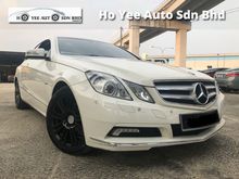 2014 Mercedes-Benz E250 1.8 AMG Coupe Turbo Push Start keyless entry