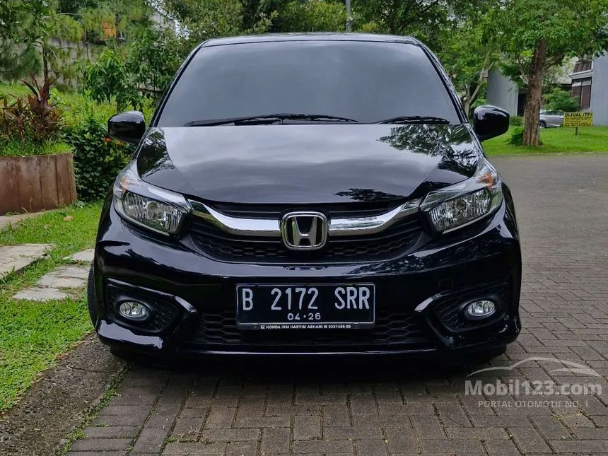 Jual Mobil Honda Brio 2021 E Satya 1.2 di Banten Automatic Hatchback Hitam Rp 159.500.000