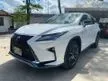 Recon 2019 Lexus RX300 2.0 F Sport SUV SUNROOF HEAD UP DISPLAY SIDE BACK CAMERA RED LEATHER BSM 4 CAME JAPAN SPEC UNREGS - Cars for sale