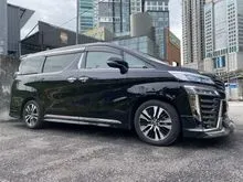 2018 Toyota Vellfire 2.5 ZG SUNROOF MOONROOF MODERLISTA BODYKITS ORIGINAL, PILOT SEAT 3 POWER DOOR