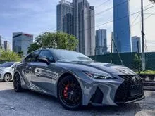 2023 Lexus IS 300 2.0 F Sport Mode Black 3 Sedan / BLACK INTERIOR / FREE 8 YEARS WARRANTY / FREE FIRST SERVICE / FREE TINTED / FREE CARPET