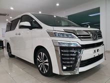 2018 Toyota Vellfire 2.5 ZG NFL PILOT SUNROOF RADAR DIM-SEQUENTIAL-S RM RCA