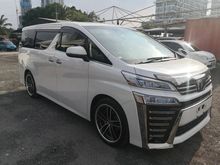2018 Toyota Vellfire 2.5 ZG FULL LEATHER PILOT SEAT