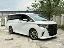 2024 Toyota Alphard 2.5 Z 7-Seater MPV HUD S/Roof