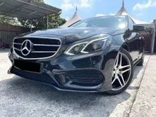 2015 / 2018 Mercedes-Benz E250 2.0 Avantgarde (A) , FREE 1 YEAR WARRANTY , SUNROOF , HARMAN KARDON , REVERSE CAM , PADDLE SHIFT ** 1 OWNER **