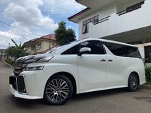 2015 Toyota Vellfire 2.5 ZG Van Wagon TDP 150 JUTA VELLFIRE 2.5 ZG AUDIOLESS 2016 CBU BUKAN ALPHARD G MODEL BARU