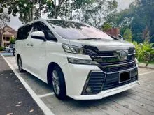 2016 Toyota Vellfire 2.5 Z Golden Eyes MPV - Direct Owners Unit Well Maintained