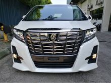2016 Toyota Alphard 2.5 SA TYPE BLACK EDITION MPV
