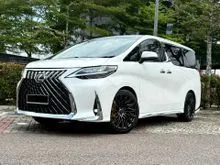 2015 Toyota Vellfire 3.5 ZA G MPV