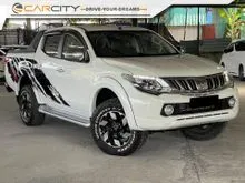 2019 Mitsubishi Triton 2.4 VGT Dual Cab 4X4 Pickup WARRANTY PUSH START REVERSE CAMERA LEATHER SEAT ELECTRONIC SEAT SIDE STEP