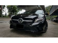 Mercedes-Benz CLA200 AMG 1 YEAR WARRANTY 2015,FULL LEATHER AMG SEATERS,INTERIOR LIKE NEW CONDITION,CRYSTAL BLACK IN COLOUR,ONE MALAY DATIN OWNER