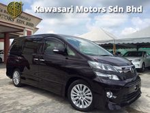 2013 Toyota Vellfire 2.4 ZG Package with Sunroof Unregistered