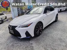 2024 Lexus IS 300 2.0 F Sport Sedan 9,000km Grade 5A ( Promotion Free Tinted & Coating )