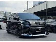 CONVERT FACELIFT 3 LED, MODELLISTA BODYKITS, FULL CAR LEATHER SEAT, 360 CAMERA 2017 Toyota Vellfire 2.5 Z MPV ZA SELLING WITH WARRANTY