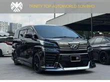 CONVERT FACELIFT 3 LED, MODELLISTA BODYKITS, FULL CAR LEATHER SEAT, 360 CAMERA 2017 Toyota Vellfire 2.5 Z MPV ZA SELLING WITH WARRANTY