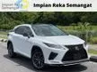 Recon 2021 Lexus RX300 F-Sport Package (Unregistered 9K KM ONLY) NO SST/TAX FULLY PAID - Cars for sale