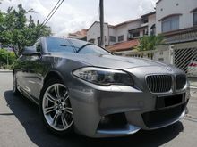 2013 BMW 528i 2.0 M Sport Sedan !! ON THE ROAD PRICE !! LOCAL CKD !! LOW MIL PER YEAR 14KM ONLY !! CONDITION VERY WELL !!