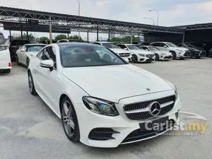 2018 (UNREG) Mercedes-Benz E300 2.0 AMG PREMIUM SPORT**FULL SPEC**PANORAMIC ROOF**POWER BOOT**MEMORY SEAT**NEW ARRIVAL OFFER